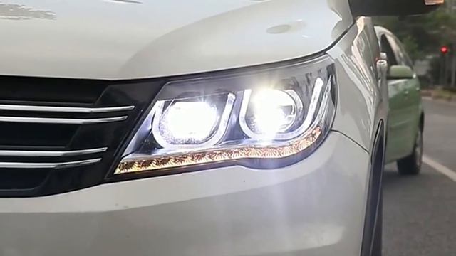 Upgrade LED headlamp headlight for VW Volkswagen Tiguan 2010 2011 2012 HID xenon смотреть онлайн