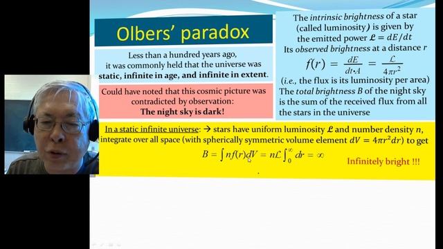 Olbers Paradox & Cosmic Distances (Lecture #21a of a course on Relativity & Cosmology) смотреть онлайн