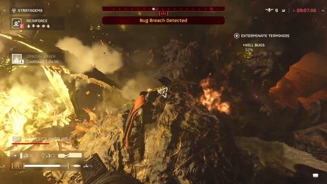HELLDIVERS 2 RIDING BILE TITAN