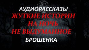 СТРАШНЫЕ РАССКАЗЫ НА НОЧЬ-БРОШЕНКА