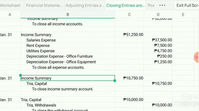 Service Business ( Accounting Cycle) - 4. FS part 3 смотреть онлайн