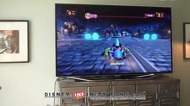 Disney Infinity 3.0 Toy Box Speedway Nightmare Before Christmas Track Beta Gameplay смотреть онлайн
