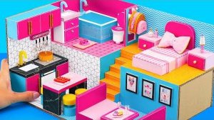 Милый домик для кукол своими руками