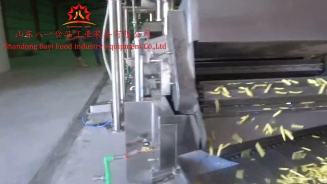 300kg/h Full Automatic French Fries Production Line смотреть онлайн