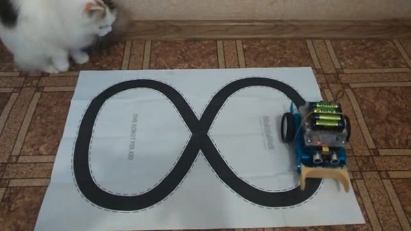 Движение по линии. Робот MakeBlock mBot (mCore).