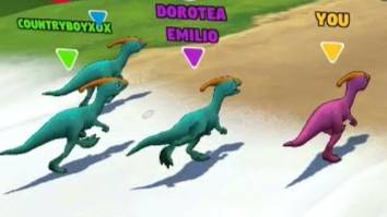 Мультик для детей Гонки динозавров Dino shifting, уровень 184 смотреть онлайн