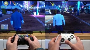 GTA 5 - XBOX 360 Vs. XBOX Series S | Side By Side Graphics And Performance Comparison |