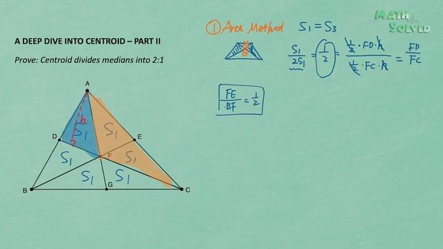 Why Does Centroid of a Triangle Divides Median into 2:1? смотреть онлайн