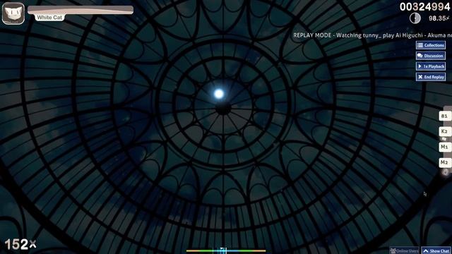 osu! - Akuma no Ko [Hard] 97.25% (FC) смотреть онлайн