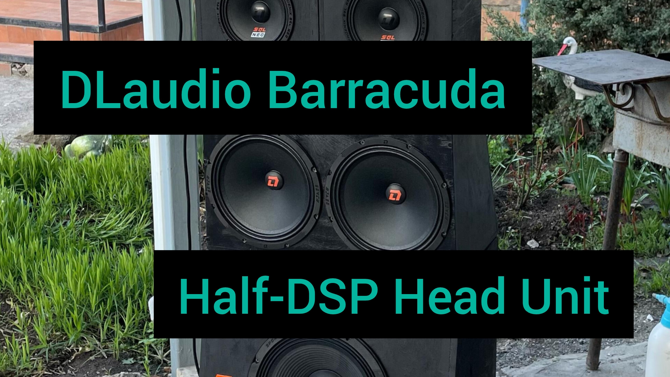 Головное устройство DLaudio Barracuda Half - DSP Head Unit. смотреть онлайн