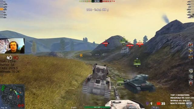 Giveaway 2x20PLN - plutony z widzami 7win Tier V-X lub losowanie - World of Tanks Blitz - AirWolfOn смотреть онлайн