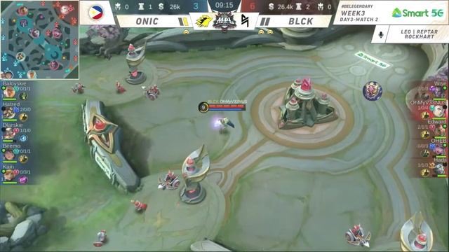 BLCK VS ONIC | GAME 2 | MPL- PH SEASON 8 (ENGLISH) | WEEK 3 DAY 3 | MOBILE LEGENDS смотреть онлайн
