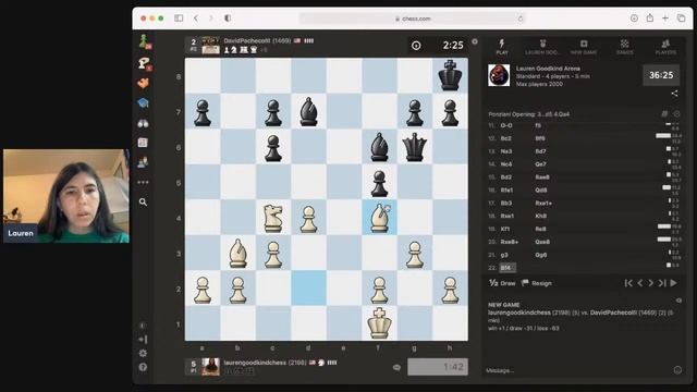 Monday, 6/13, blitz chess tournament commentary смотреть онлайн