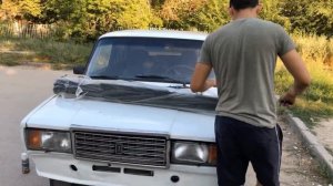 БАМПЕР НА ВАЗ 2107 СВОИМИ РУКАМИ\\ОСВЕЖИЛ СЕМАК!