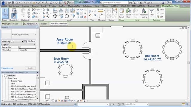 ARUtils and Rooms in Revit смотреть онлайн