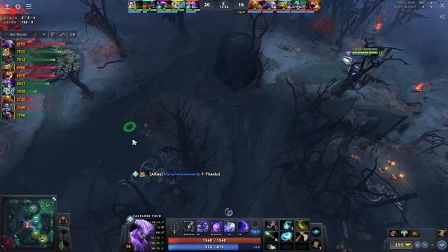 Faceless Void Dota 2 Gameplay OG.Ana with 20 Kills and Skadi-Mjolnir #dota #dota2 смотреть онлайн
