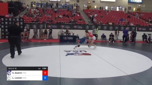 59 Kg Rnd Of 16 - Cameron Guerin, Titan Mercury Wrestling Club Vs Lauren Louive, New York Athletic