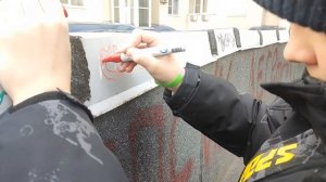 тегаем на улице маркерами с тимейтом