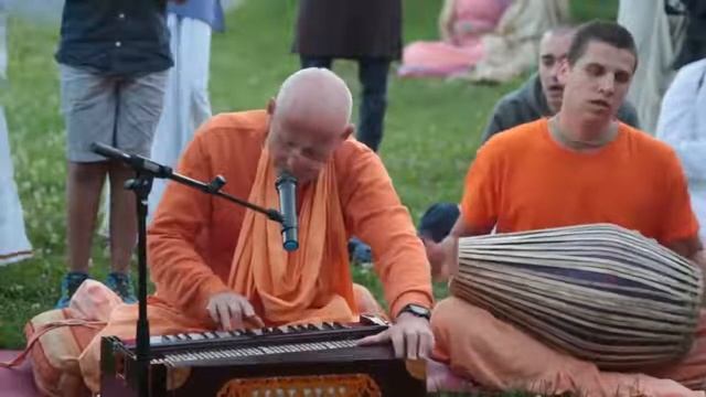 Kadamba Kanana Swami Final Kirtan In Radhadesh, 04-07-2022