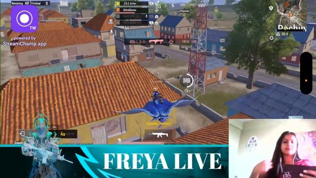 KYA HAM TOP 100 JA PAENGE | WITH FREYA #viral #gaming #yt #bgmi #funny #trending #bgmilive смотреть онлайн
