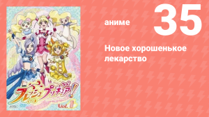 Новое хорошенькое лекарство 35 серия (аниме-сериал, 2009)