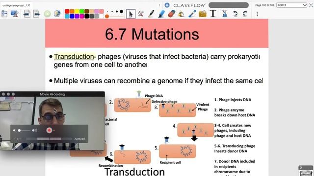 6.7 Mutations (Transformation, Transduction, Conjugation) - AP Biology смотреть онлайн