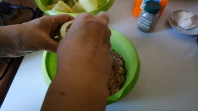 🔴ПЕРЕЦ фаршированный 🔴 Перец с гречкой и мясом. Сытный, вкусный обед. смотреть онлайн