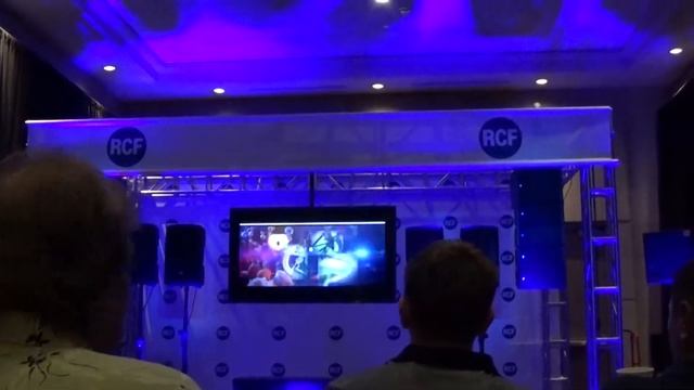 Infocomm2017 RCF HDL6A Demo смотреть онлайн