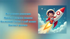 Детский стишок ко Дню космонавтики «Космонавт». Стишки для самых маленьких🚀