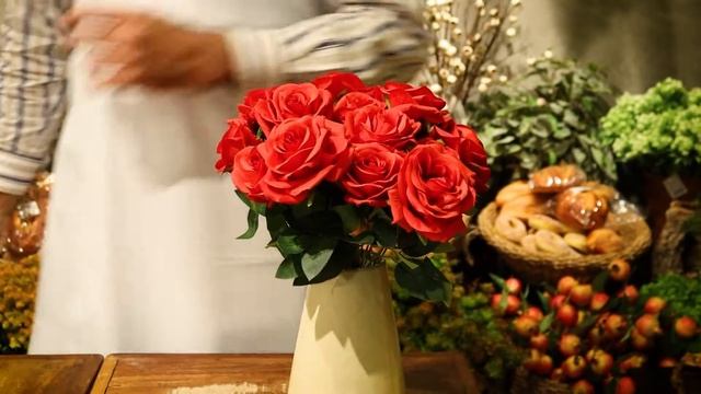Buquê De Rosa Diamante Vermelho - Arranjo - AP000707 смотреть онлайн