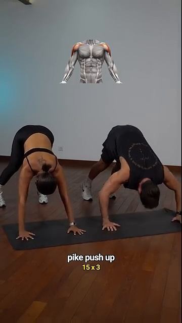 Upper body workout ✅