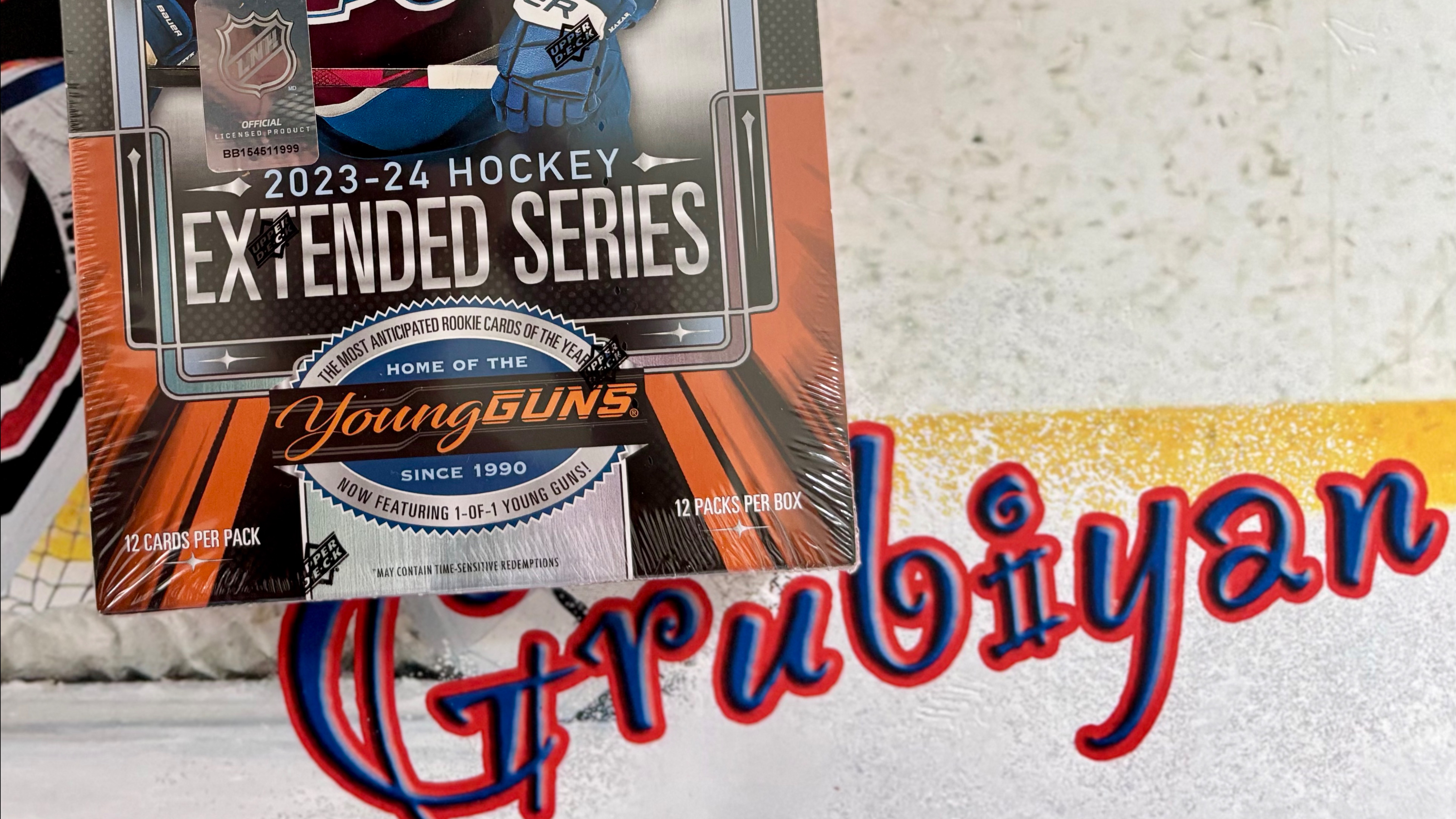 Бокс-брейк 1 hobby box 2023/24 Upper Deck Hockey Extended Series. Аукцион №1 смотреть онлайн
