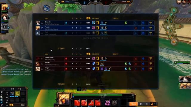 [FR] Fenrir, Change, Ymir vs Houyi, Freya, Erlang (noob afk fag) смотреть онлайн