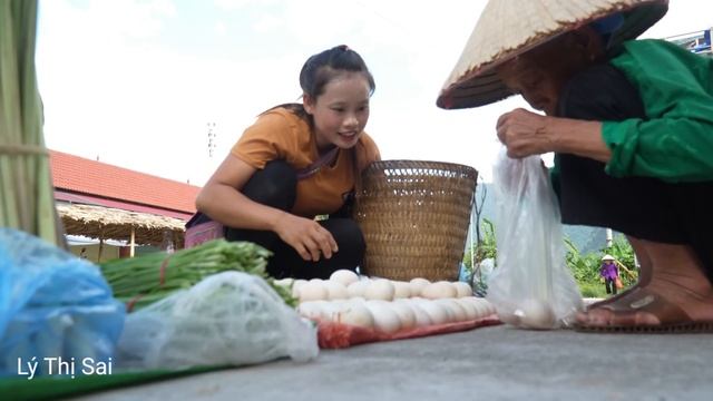 Harvesting Eggs to Sell at Market - Cooking and Preserving Duck Eggs l Lý Thị Sai смотреть онлайн