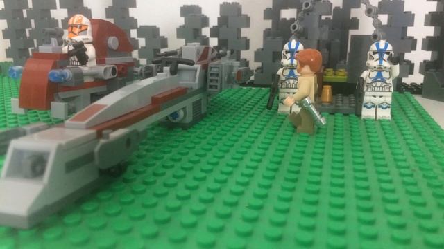 Clones VS. Droids - A LEGO Star Wars Clone 501th Stop Motion Short Film Brickfilm смотреть онлайн