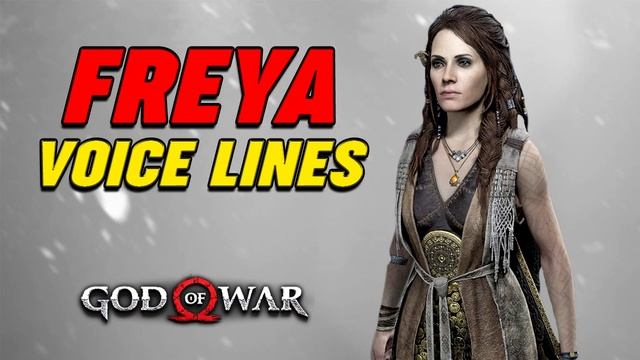 God of War 4: Freya Voice Lines смотреть онлайн