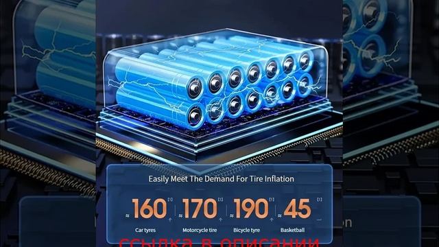 HELLOLEIBOO беспроводной автомобильный воздушный компрессор, электрический насос для накачивания смотреть онлайн