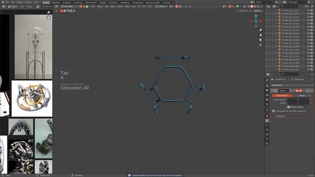 Modeling more pieces | Blender 3.6 | FOTJ02+ | Part 17 (part 1) смотреть онлайн