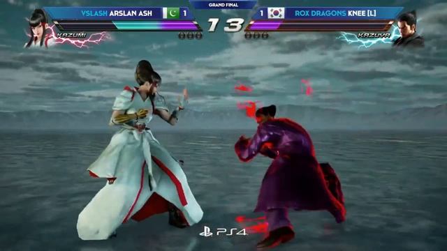 Tekken 7 EVO 2019 Grand Finals ARSLAN ASH (Kazumi) vs KNEE ( Kazuya Mishima/Devil Jin) смотреть онлайн