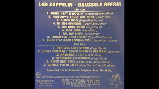 Led Zeppelin Brussels Affair 12 Kashmir смотреть онлайн