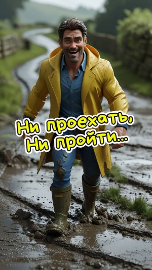 Веселая песня "Ни проехать, ни пройти"