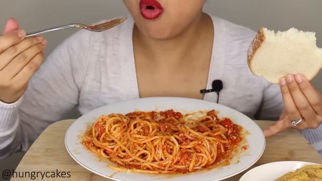 ASMR: Filipino Spaghetti *Eating Sounds*