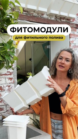 Цветология: фитомодули для фитильного полива