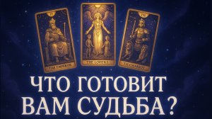 😮 Что Готовит Вам Судьба? 🙏 | Экспресс – расклад Таро