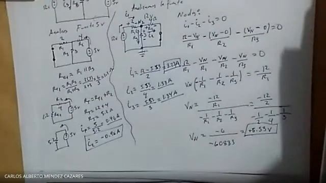 Circuitos Eléctricos S4 Teorema de Superposición смотреть онлайн