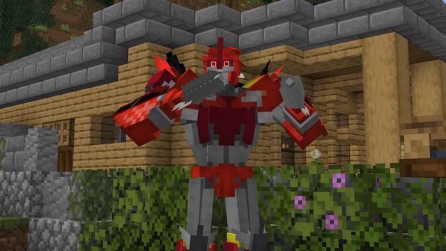 ЛУЧШИЙ МОД НА ТРАНСФОРМЕРОВ! Craftformers Prime! Minecraft! смотреть онлайн