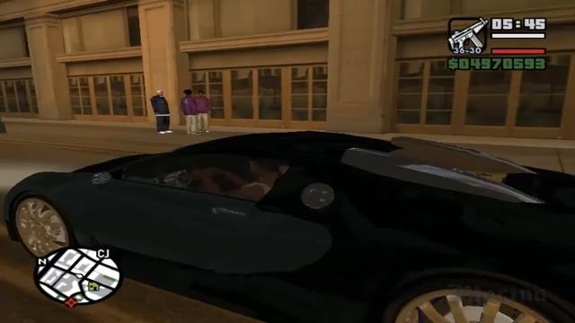 BUGATTI ! GTA San Andreas смотреть онлайн