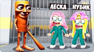 😨 ПОБЕГ от ТУНГ ТУНГ ТУНГ САУР в РОБЛОКС! НУБИК