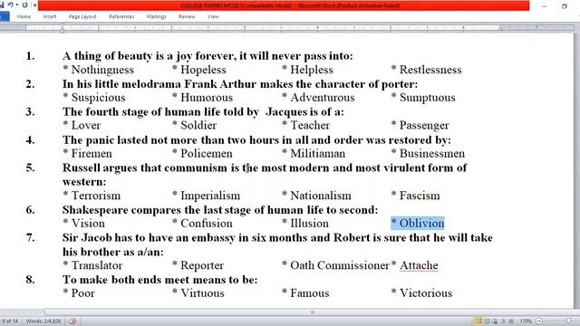 XII MCQS LECTURE SEVEN || BY SIR KHALID|| смотреть онлайн