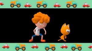 МАШИНКИ БИ БИ   Котёнок Котэ   Развивающая веселая детская песенка мультик малышей про разные машин